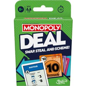 Monopoly Deal Card Game - English Version