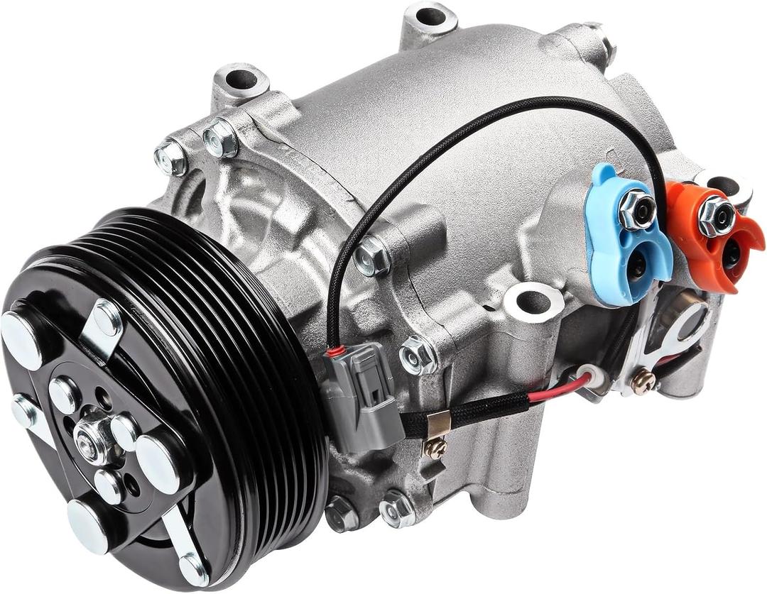 SCITOO AC Compressor for Honda Civic 1.7L 2002-2005, Fast Cooling Air Conditioner Compressor for Acura RSX 2.0L 2002-2006, for Acura EL 1.7L 2001-2005, for Honda Civic 2.0L 2002-2005 38810PLMA12