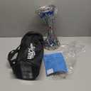 Snow Chains for Car Tires, Tire Chains for Passenger Cars, Sedan, SUVs, Quick Fit & Easy Installation, Portable Reusable Emergency Tire Traction Chain, Set of 2 (HP1038)