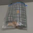 Kuoser Waterproof Dog Coat, Reversible Dog Jacket for Large Dogs, Adjustable Durable Doggie Winter Coat for Groowing Puppies Warm Puppy Cold Weather Apparel, Green L (Large (Pack of 1))