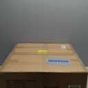 OIOG Round Side Table with Drawer, 2 Tier Night Stand with Shelf, Modern Side Table with Gold Legs for Living Room, Bedroom, Dorm, Marbling Natural Stone/Gold