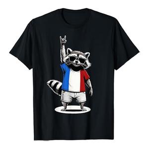 Raccoon France T-Shirt M