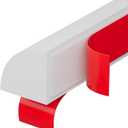 Flexible Quarter Round Trim Molding, 78 Inch White Peel and Stick Silicone Edge Trim for Wall, Floor, Cabinet, Countertop, Backsplash  Self Adhesive Molding for Corners and Baseboards