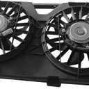Partsflow Engine Cooling Fan Assembly for 2005-2007 Chrysler Town & Country for 2005-2008 Chrysler Voyager for 2005-2007 Dodge Caravan for 2005-2007 Dodge Grand Caravan 620-042