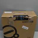 COMFIER Shiatsu Foot Massager with Heat,2-in-1 Foot & Back Massager, Feet Massager Machine for Plantar Fasciitis,Neuropathy, Foot Heater,Electric Foot Warmer, Mothers Day Gift for Women,Men (Black)