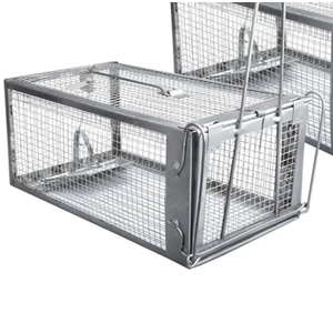 Gingbau 1-Pack Chipmunk Traps Humane Live Mouse Rat Cage Traps for Indoors and Outdoors
Amazon's Choice
