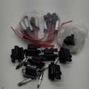 8Pcs UF271 Square Ignition Coils with 41-962 Platinum Spark Plugs & 748UU 8mm Spark Plug Wires Set Compatible with Chevy Silverado Suburba Tahoe, Cadillac, GMC Sierra Yukon 4.8L 5.3L 6.0L