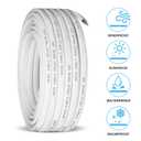 8/3 Marine Wire 8 Gauge,8 AWG Marine Grade Wire Triplex Boat Cable,8 Gauge Oxygen-Free Copper Wire for Automotive RV Boat Speaker Solar Outdoor - 20ft