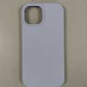 Cordking for iPhone 15 Case Bundles, Silicone Ultra Slim Shockproof Case & Cover Bundles, Light Blue