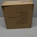 Amazon Basics Collapsible Fabric Storage Cube Bins Organizer with Handles, Sturdy, Beige, 13-x-13-x-13-inch, Pack of 6