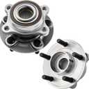 512498 2PC Front/Rear Wheel Hub and Bearing Assembly for 2013-2020 Ford Fusion, for 2013-2016 Lincoln MKZ, for 2019-2020 Police Responder Hybrid, for 2019-2020 SSV Plug-in Hybrid