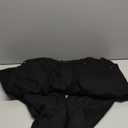 Women's Adjustable Waist Baggy Jeans with Snap-Button Waistband Wide Straight Leg High Rise Jeans Denim Pants Y2K Trousers (33, Black)