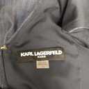 Karl Lagerfeld Women's Belted V Neck Sleeveless Maxi Dress, Size 12