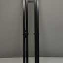 VEVOR DJ Table Stand, (32"-43") x 18" Portable DJ Laptop and Controller Stand, Lightweight DJ Desk DJ Booth Adjustable Height DJ Stand, Foldable Double-X Keyboard Stand & Tabletop, Audio Mixer Stand