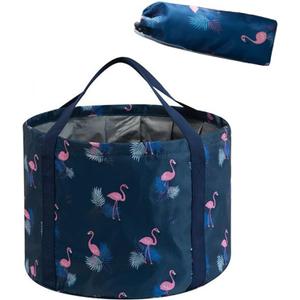 Multifunctional Collapsible Bucket for Soaking Feet, Portable Foot Bath Bag, Foot Spa Soaking Feet Home Pedicure Basin Outdoor Camping for Washing, Fishing Wait Handy Carrying Bag, Large