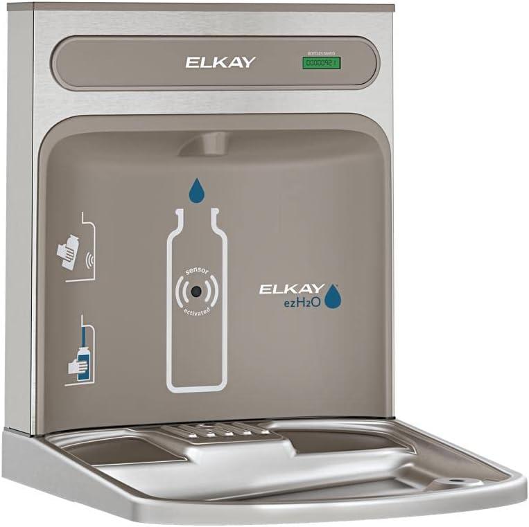 Elkay EZWSRK EZH2O RetroFit Bottle Filling Station Kit, Non-Filtered Non-Refrigerated, Stainless Steel