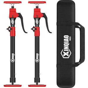 XINQIAO Cabinet Jacks for Installing Cabinets, Heavy Duty Third Hand Tools Adjustable Support Pole from 23.6 IN to 45.3 IN, 2 PCS