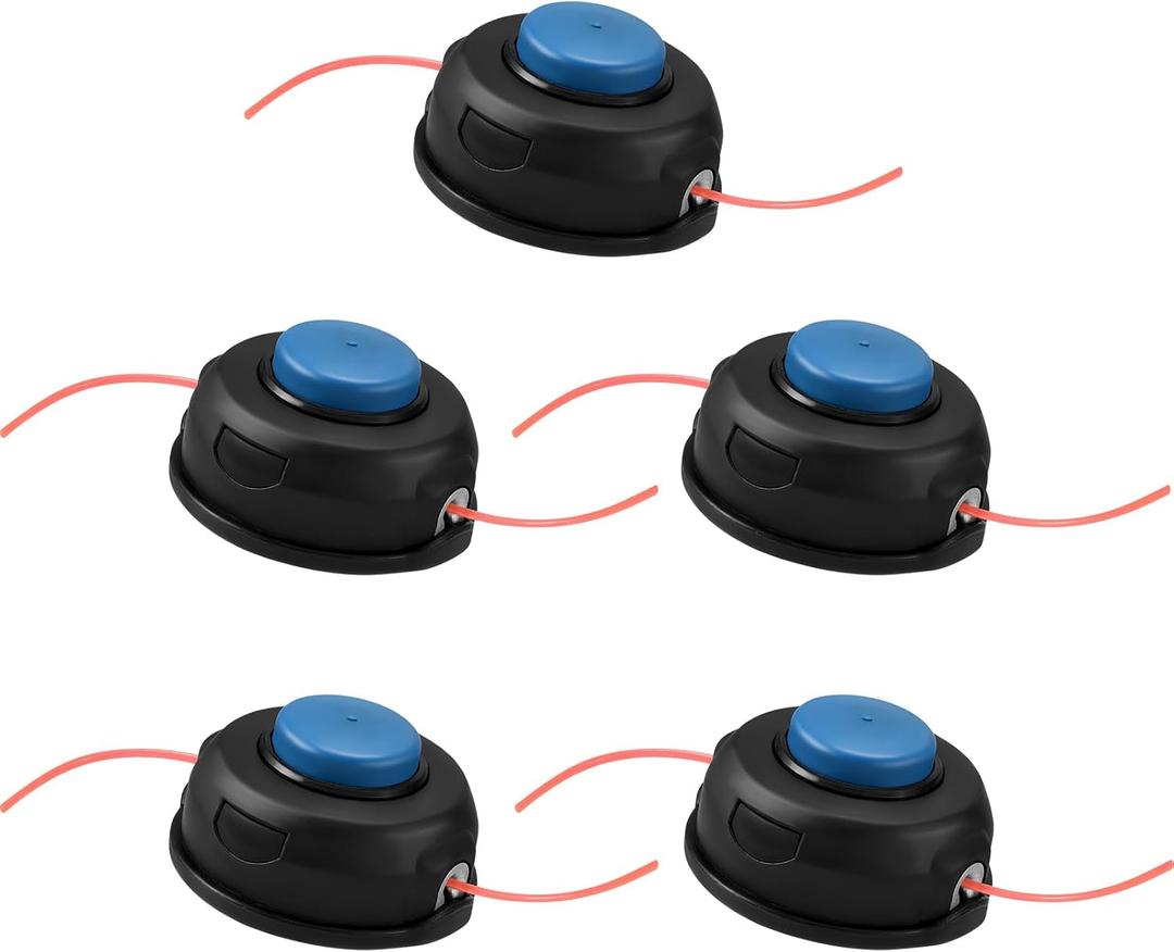 5 Pack 128LD Trimmer Head for Husquvarna T25 String Weed Eater 122L 125C 125L 128L 128R 128RJ 223R 223L 322L 322C 323C 325C 325CX Jonsered Brushcutter BC2128, WeedEater Parts Replace 966674401