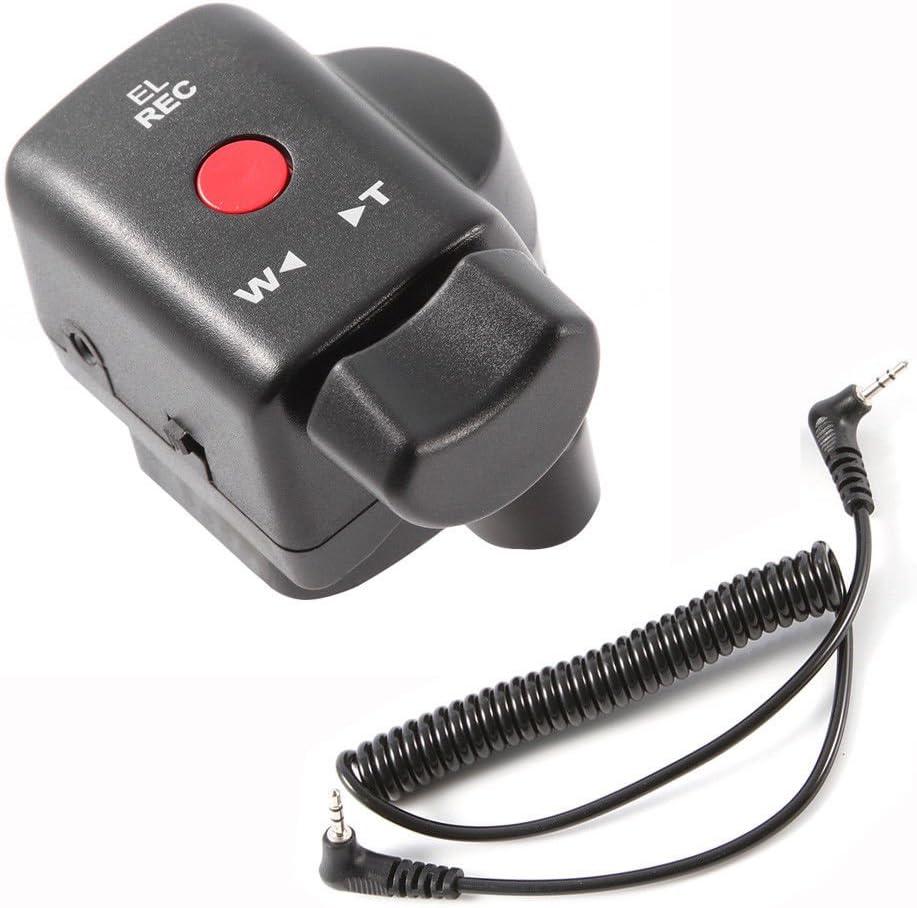 Camcorder Zoom Control Remote Controller with 2.5mm Jack Cable for Panasonic LANC GH5 180A 130AC DV Acc Sony 190P 150P 198P VX2000E 2100E 2200E FX1000E