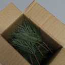 CCINEE 96Pcs Artificial Green Pine Needles Branches Red Berry Picks for Crafts, Greenery Stems Mini Holly Berries Pine Picks Twigs for Christmas Tree Garland Wreath Embellishing Holiday Decorations