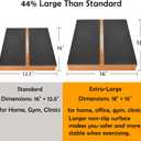 MUCITAGF Professional Slant Board, Adjustable Incline Board and Calf Stretcher, Slant Board for Calf Stretching, Calf Stretch Board