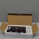 Shelprojsu LED Magnetic Wall Sconce Lights,5000mAh Wireless Bedside Wall Light USB Rechargeable Reading Wall Lamp,3 Lighting Colors and Dimmable Battery Operated Wall Sconces (Black, 1 pcs)