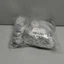 300 Pcs 58mm/2.28 inch Button Maker Supplies, 58mm Button Supplies Parts, (Approx. 2.25 inch) Round Badge Blank Button Pins, Includes Metal Pin Back Cover, Metal Cover, Clear Film