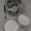 Nessus Reusable Kit for Nespresso Pods Vertuo, Reuse Old Coffee Pods for Nespresso Vertuo: 100 Pcs Aluminum Foil Seal Lid, Holder, Brush, Refillable Vertuo Plus Next Capsule Machine(No Pods Come)