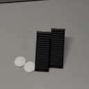 Strongest Home 2 Pack XL Adjustable Door Stopper with Spring  Heavy Duty Wedge for Oversized, Thick & Heavy Doors, Anti-Slip Rubber Grip, Commercial, Home & Outdoor Use on Carpet, Wood & Tile - Black