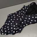 One Piece Swimsuit for Women, Polka Dot Swimsuit, Elegant for Women Water. (S) Black
