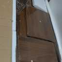 TVU 5-Tier Bookshelf, 65" Bookshelf with Multi-Color Ambient Lights (APP Remote Control), Tall Display Shelf with Cabinet Doors, Suitable for Living Room, Bedroom, Study, Office, Rustic Brown