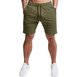 EVERWORTH Men's Casual Training Shorts Gym Workout Fitness Short Bodybuilding Running Jogging Short Pants (Medium, Green)