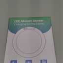 Combuh Battery Operated Shower Light Waterproof Inside, Rechargeable Motion Sensor Ceiling Lights Battery Powered with Remote, No Wiring Magnetic Cordless LED Overhead Lighting for Closet Hallway (1pack, 3CCT-Round)