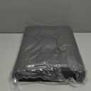 SONGMICS Mazie Collection - Small Folding Storage Ottoman, Foot Rest Stool, 12.2 x 16.1 x 12.2 Inches, 286 lb Load Capacity, for Living Room, Bedroom, Home Office, Dorm, Dark Gray ULSF102G01