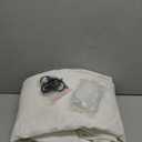 102 Inch Long Curtains Pinch Pleat Linen Curtains for Living Room Bedroom 2 Panels Natural Cream Light Filtering Privacy Neutral 102 Inch Pleated Drapes Hooks Rings Back Tab for Window Sliding Door