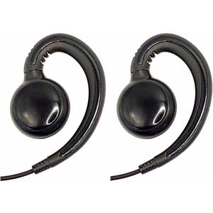 Swivel Headset for Motorola Radios (HKLN4604 HKLN4604A HKLN4604B) Replacement for CLS/DTR/RDX/AX/XTN Series Walkie Talkies (2 Packs)