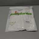 PRETTYGARDEN Lace Long Sleeve Shirts Casual Button Down Going Out Tops Hollow Out Eyelet Blouses 2026 Spring Fashion Clothing(White, Medium) (White, M)