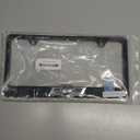Chevy Chevrolet Metal Black License Plate Frame Tag Holder with 3D Bowtie Emblem