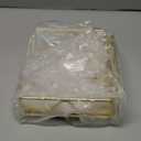 Gold Modern Napkin Holder for Table with Weighted Arm, Square Metal Flat Napkin Holder Farmhouse Napkin Box Rustic Napkin Tray for Paper Napkins, Kitchen, Countertops, Bathroom, Dinner, Outdoor