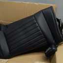 Heated Seat Cushion with Pressure-Sensitive Switch and Overheat Protection Thermostat, with Power Adapter, Heating Pad for Office Chair, Home Etc.