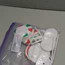 6 Pcs Wooden Christmas Peppermint Sign Holiday Red Green Candy Canes Wood Block Standing Topper Farmhouse Lollipop Table Centerpiece for Xmas Party Home Kitchen Tiered Tray Decor