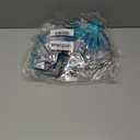 24pcs (12pairs) Waterproof Shoe Covers Plastic Boot Covers Disposable Thicker Rain Shoes and Boots Cover Non-Slip,Indoor Outdoor Overshoes for Men and Women (Small, Transparent)