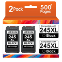 245XL Ink Cartridges Replacement for 245XL Black Ink Cartridges Multipack Compatible for TR4520 TR4527 MX492 MX490 MG2520 MG2522 MG2525 MG2920 MG2922 MG3022 MG3029