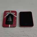 Surface Packaging Red Foil Tree Gift Card Holder Tin