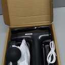 AYURA Massage Gun Deep Tissue, Muscle Massager Gun for Pain Relief, Percussion Massage Gun with 30 Speeds & 6 Heads, Portable Handheld Back Massage Gun for Athlets Men Women