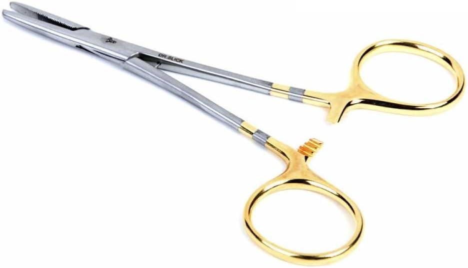 Dr. Slick Clamp, 5-1/2", Gold Loops, Straight