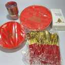 Dinner Plates ,8pcs Large Plates, 11Small Plates And Knifes