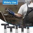 Spray tip Spray Nozzle Reversible Spray Tips Airless Paint Sprayer Nozzle Tips Airless Paint Spray Machine Parts for Homes Buildings Garden Decks Fences (5 Pieces of 415)