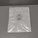 ALYVIA SPRING Stall Fabric Shower Curtain Liner Waterproof - 60" x 72", Soft & Lightweight Stall Size Shower Curtain with Magnets, Machine Washable - 60x72, White