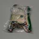 PoyPet Plaid Dog Harness, No Pull Front Clip Pet Vest Harness, Soft Padded Reflective Adjustable Walking Harness with Handle for Large Medium Small Dogs(Checkered Beige,S)